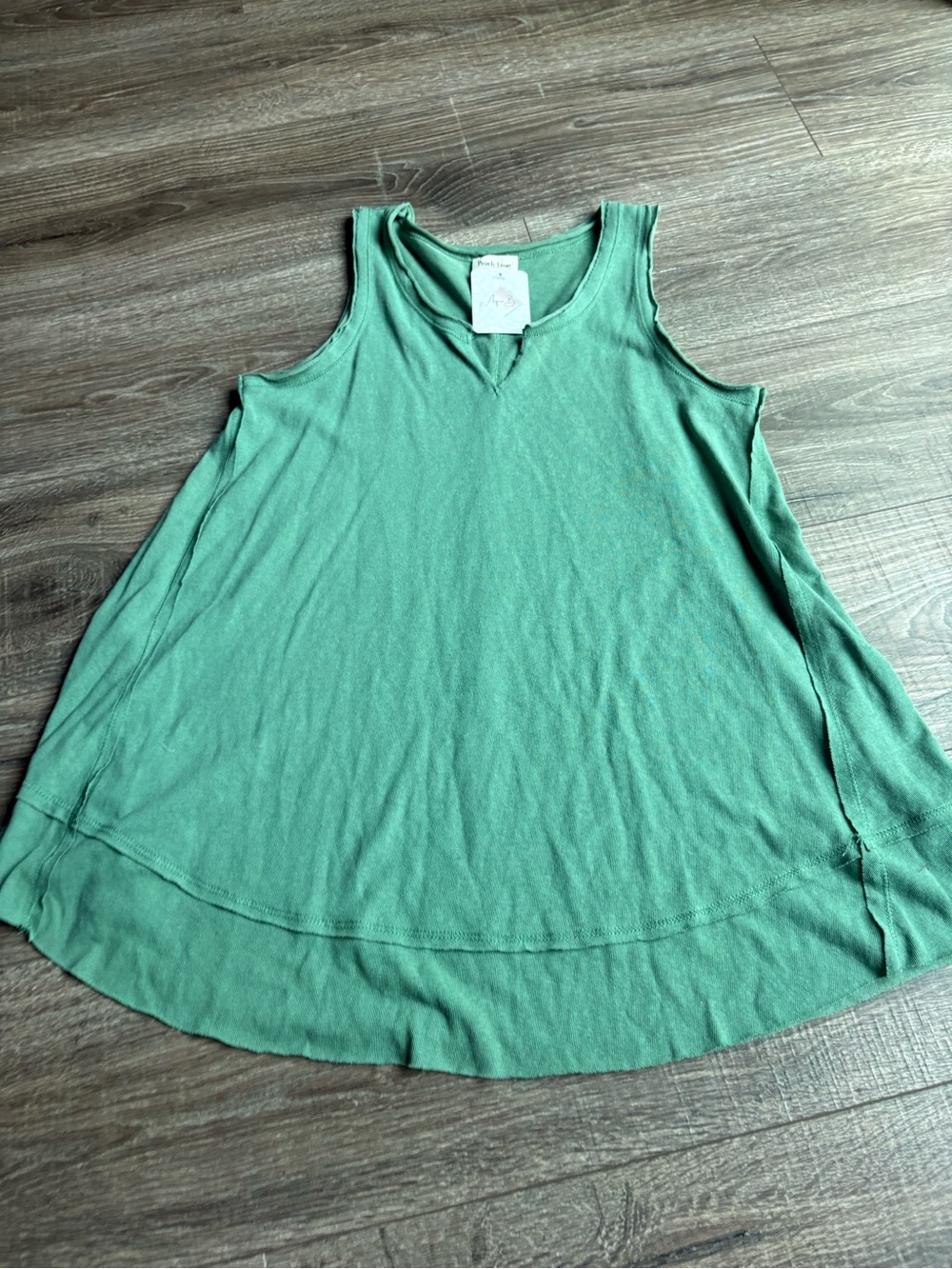 Peach Love California Mint Green Flowy Tank Top